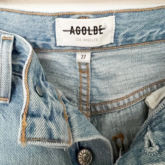 Agolde Riley Crop - Shatter - size 27 - Picture 6 of 16